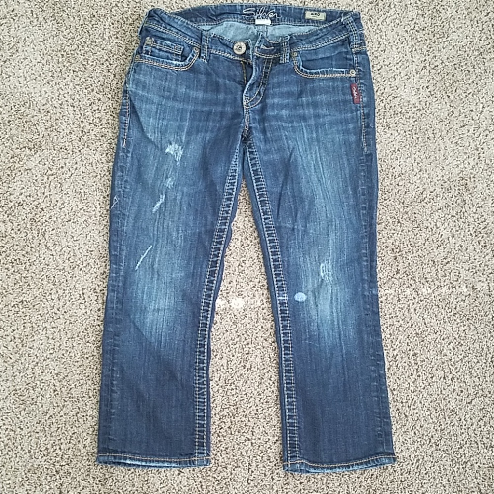 Silver Aiko Capri